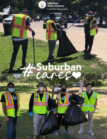 SouthWest Water Company - Suburban Water Systems Whittier Narrows Recreational Park Clean Up