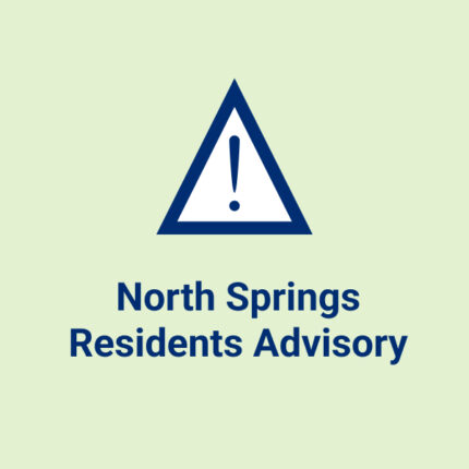 Advisory North Springs Residents Advisory