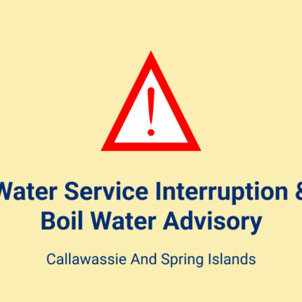Water Service Interruption and Boil Water Advisory