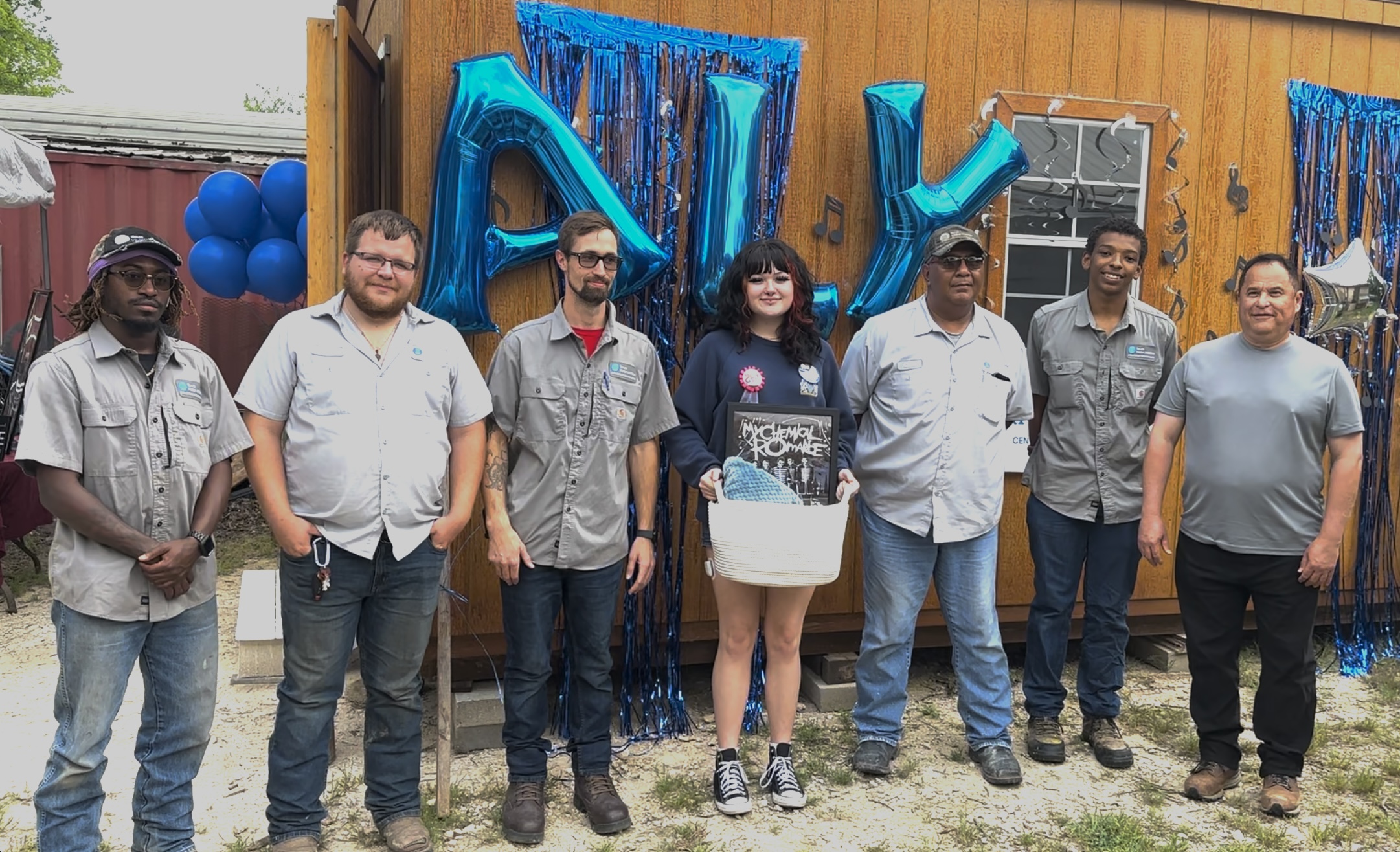 Texas Water Utilities helps grant Austin teen’s wish for in-home recording studio