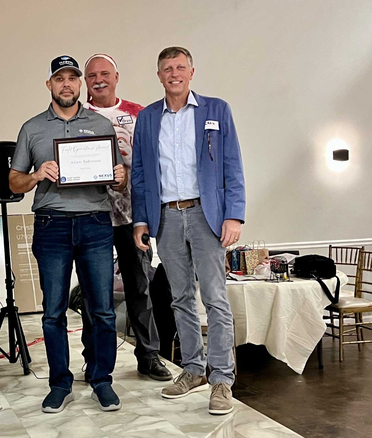 holiday party adam robinson best driver ( )