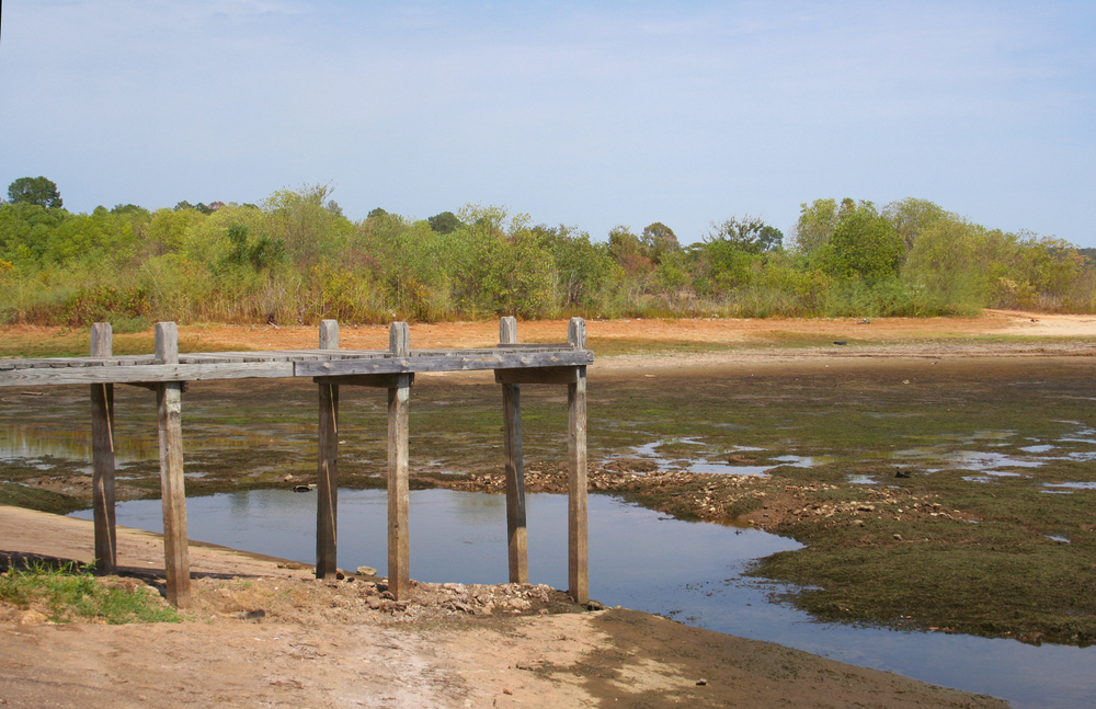 Lake,Tyler,In,East,Texas,During,Drought